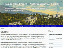 Tablet Screenshot of anthroposophyla.org